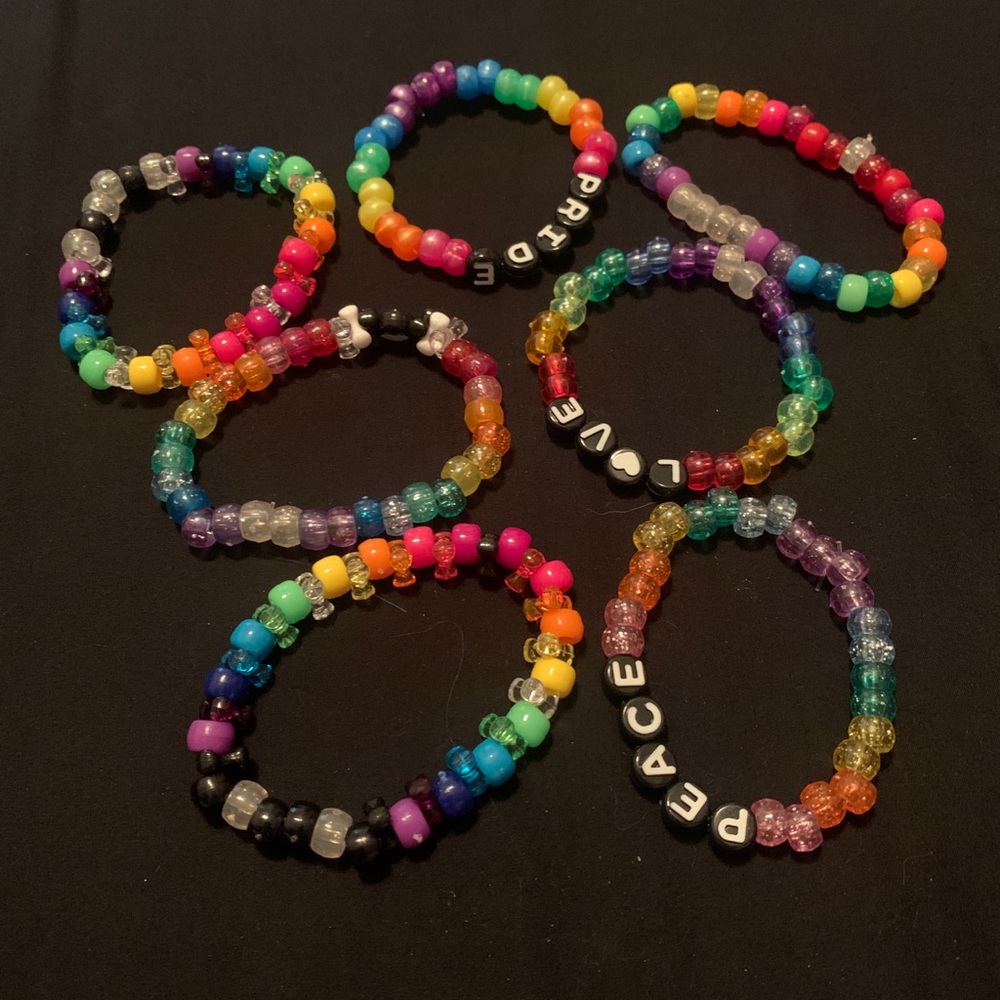 Pride Kandi Singles Bracelet Grab Bag